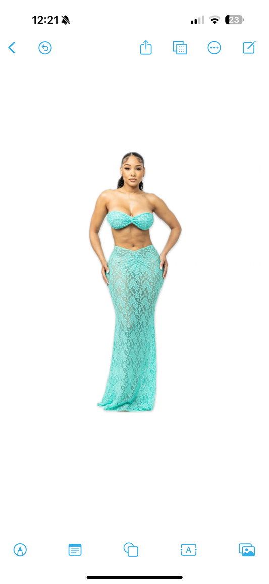 mermaid 2 piece